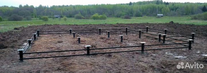 Винтовые сваи железные, все размеры