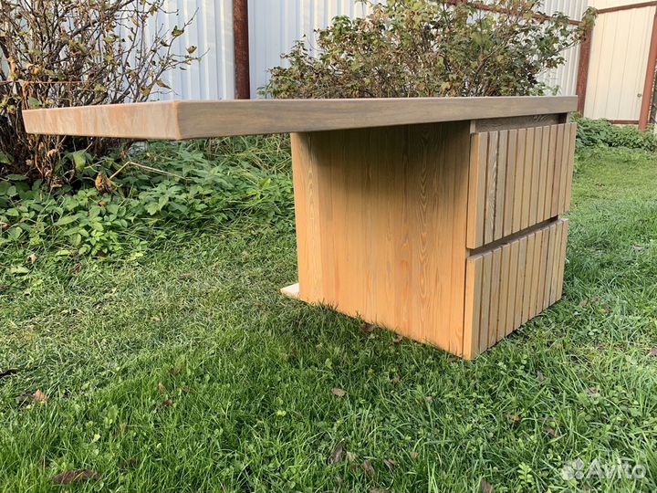 Тумба для ванной подвесная из лиственницы