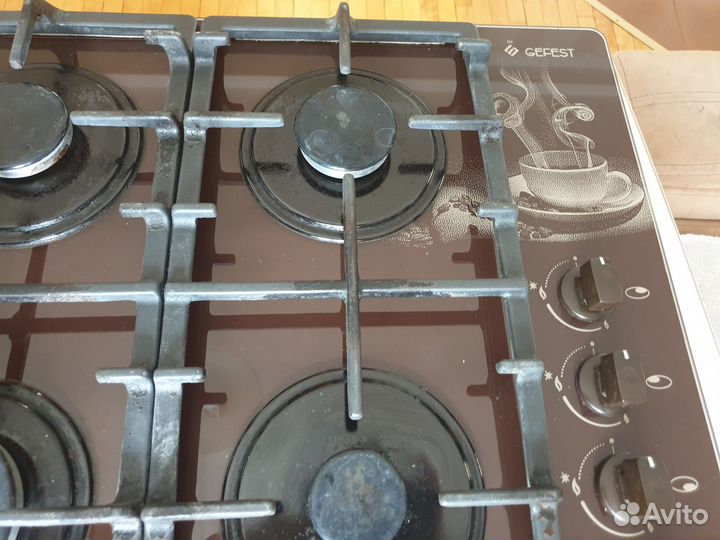 Газовая варочная панель 4 конфорки