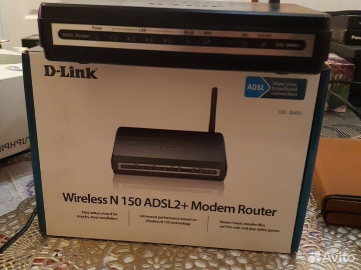 Роутер Wi - Fi DSL- 2640U