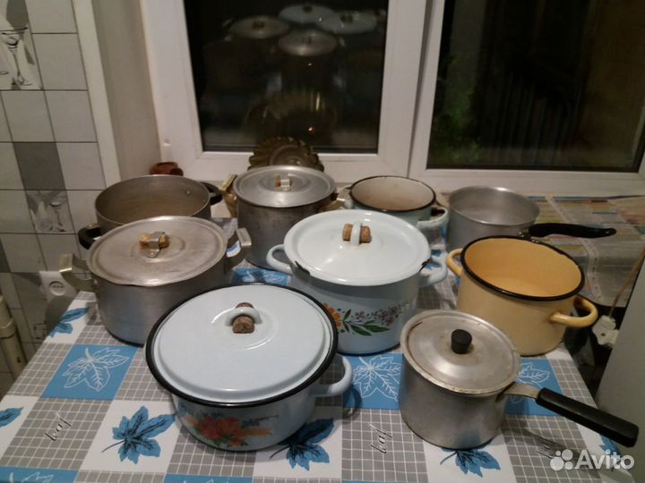 Посуда эмалированная