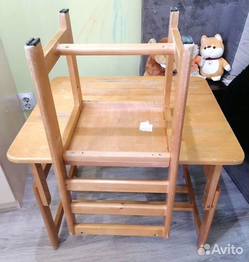Детский стол и стул
