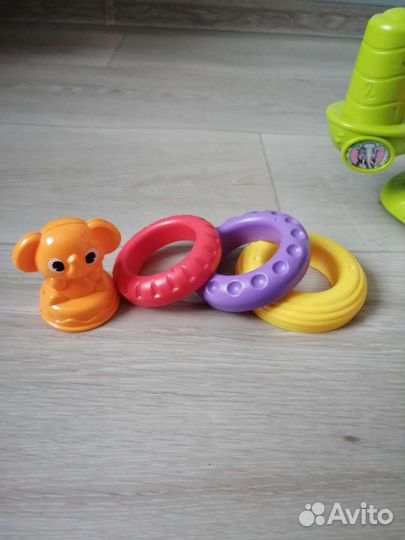 Пирамида качалка музыкальная