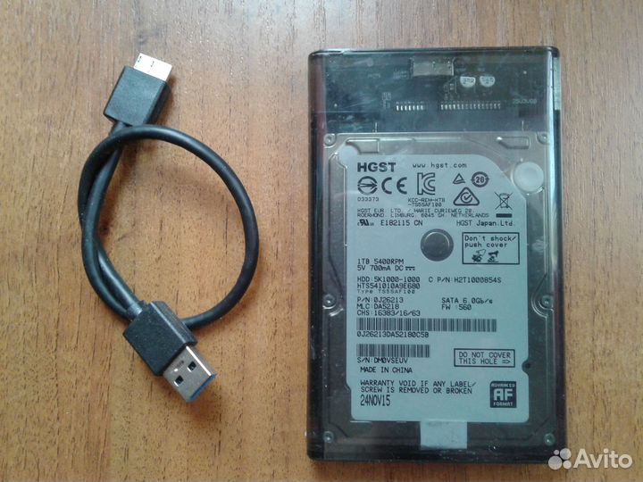 1тб (1000 гигов ) Переносной USB