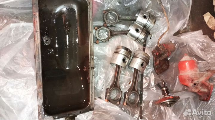 Детали двигателя д37