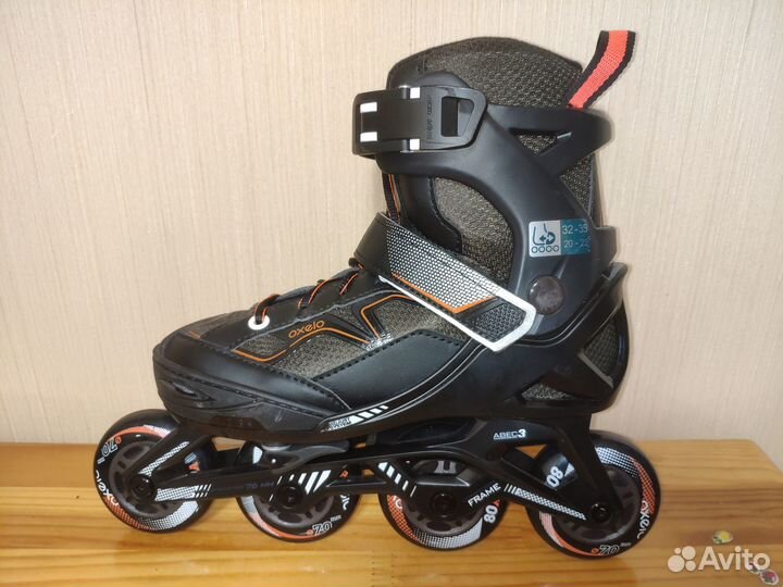 Ролики детские (р. 32-35, софтбут) Oxelo