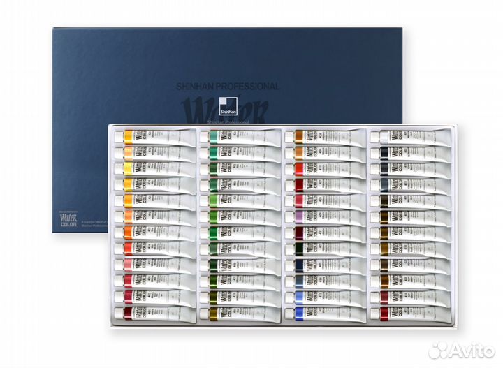 Акварель ShinHan Art Professional, 48 цв
