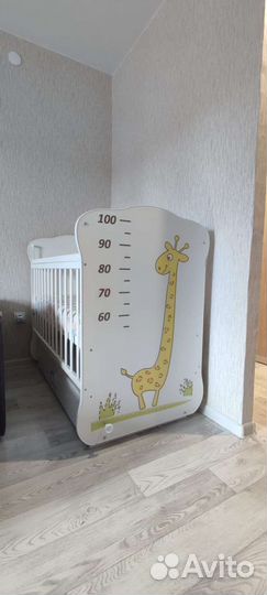 Детская кровать + матрас