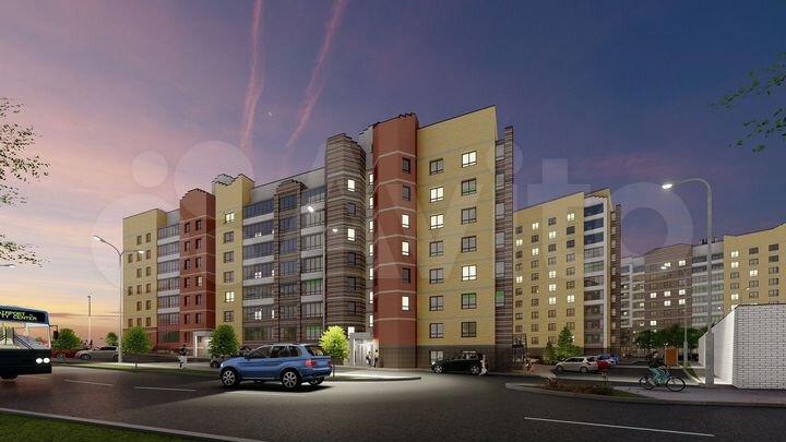 1-к. квартира, 35,1 м², 7/10 эт.