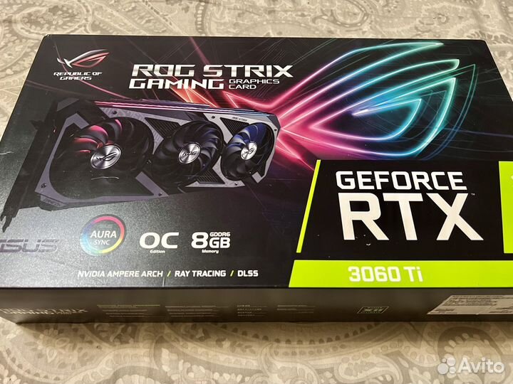 Asus ROG Strix GeForce RTX 3060 Ti OC 8GB
