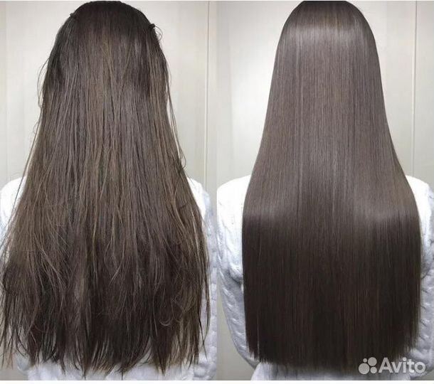 Кератиновое выпрямление волос/Ботокс