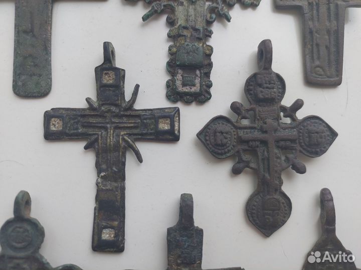 Старинные крестики от 16 до 19 века