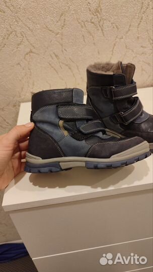 Ботинки зимние натуральная кожа 29 размер