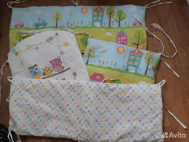 Бортики в кроватку