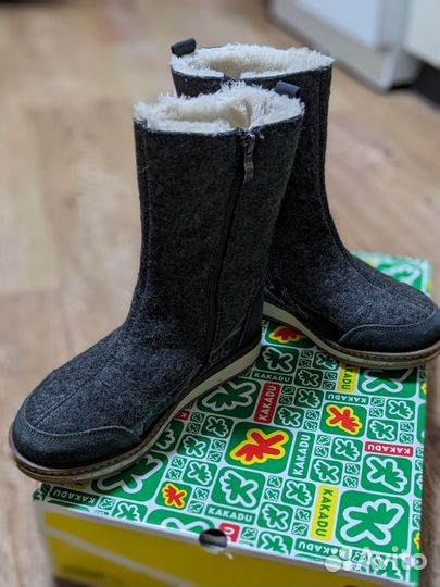 Сапожки войлочные утеплённые 35размер