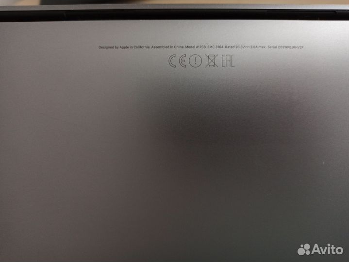 Macbook Pro 13 2017 Core i7/16/256 A1708