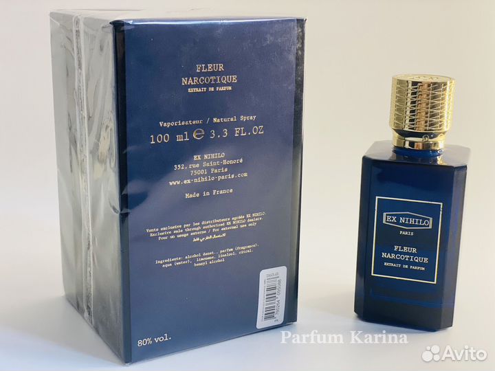 Fleur Narcotique Экстракт от Ex Nihilo 100мл