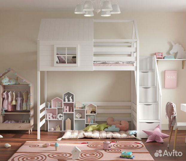 Детская кровать чердак Prado
