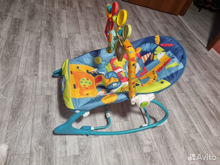 Шезлонг качалка детский