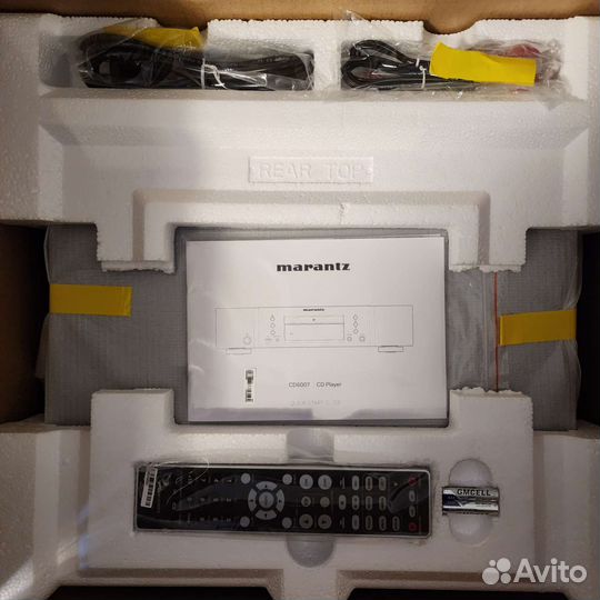 Silver/gold проигрыватель Marantz CD6007