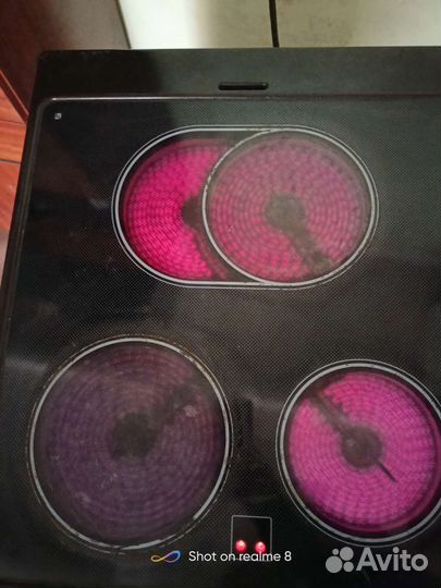 Плита электрическая стеклокерамика б/у с духовкой