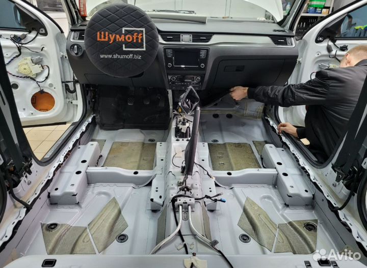 Комплексная шумоизоляция салона автомобиля