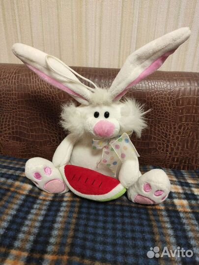 Мягкая игрушка заяц
