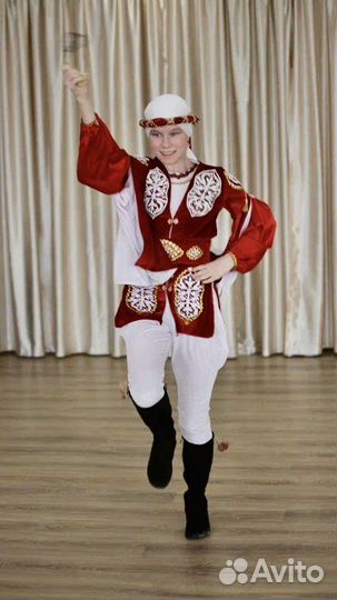 Костюм для восточных танцев фольк Дабка