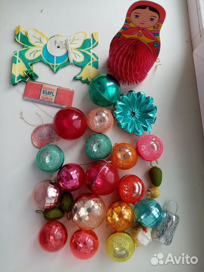 Ёлочные игрушки СССР
