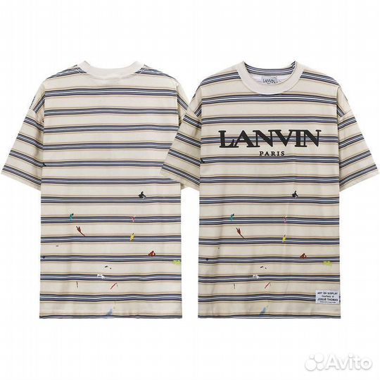 Футболка Lanvin Бежевая