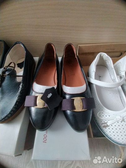 Обувь(туфли,балетки) для девочки 32