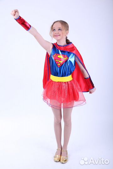 Костюм Супергерл Супердевушка напрокат