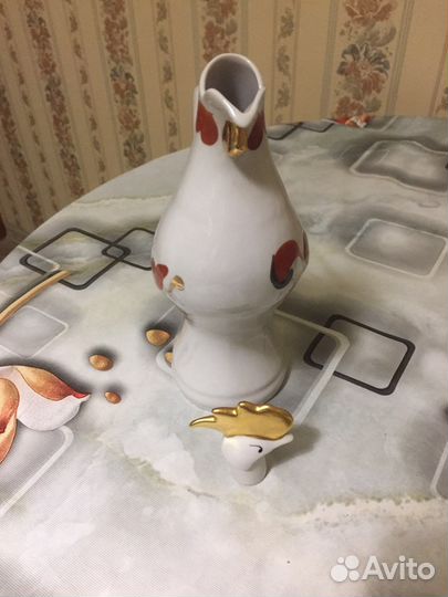 Петушок - сувенир кувшинчик