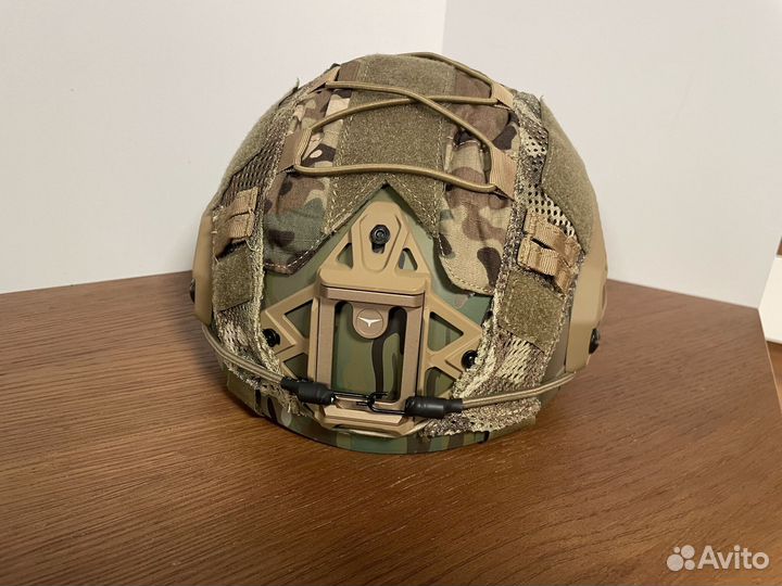 Тактический шлем с отстрелом мультикам