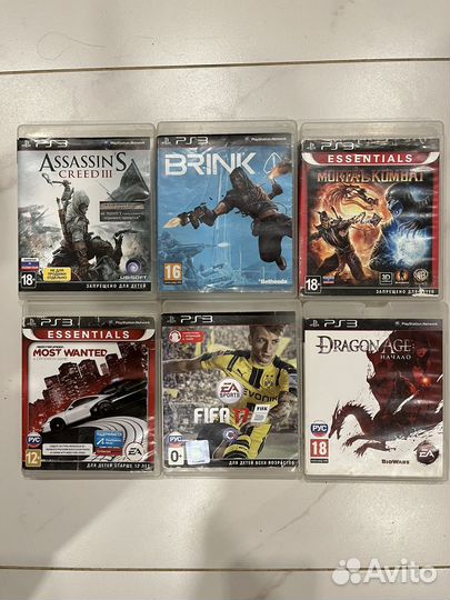 Продаю игры на ps3