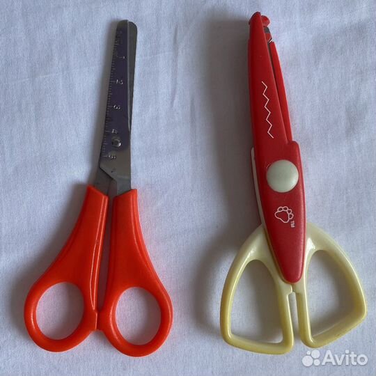 Детские ножницы зиг-заг
