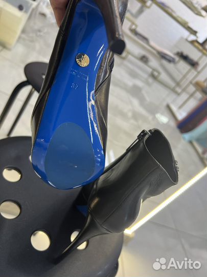 Ботильоны натуральная кожа женские весна 37