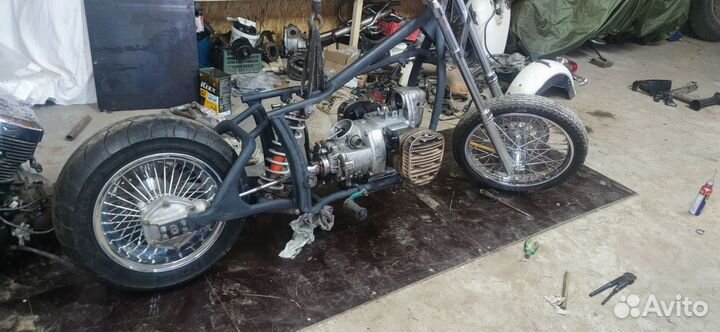 Запчасти на Урал кастом bobber