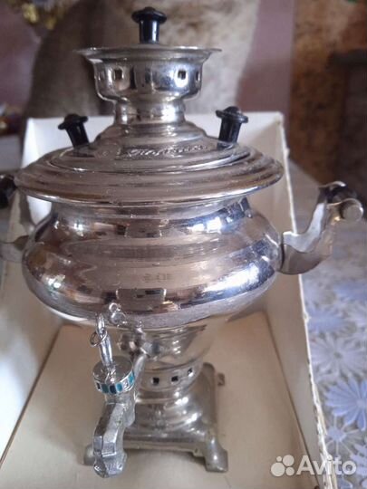 Самоварчик сувенир Ясная поляна винтаж СССР