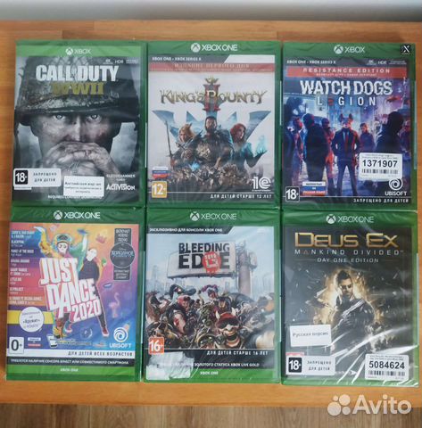 Игры для Xbox One/Series (новые)