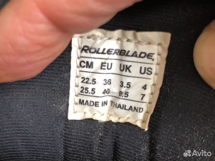 Ролики rollerblade детские 36-40