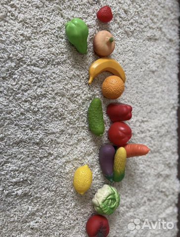 Игрушки для развития: овощи, фрукты