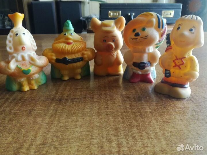 Игрушки резиновые СССР