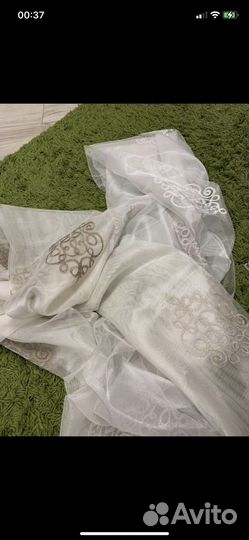 Тюль обрезки