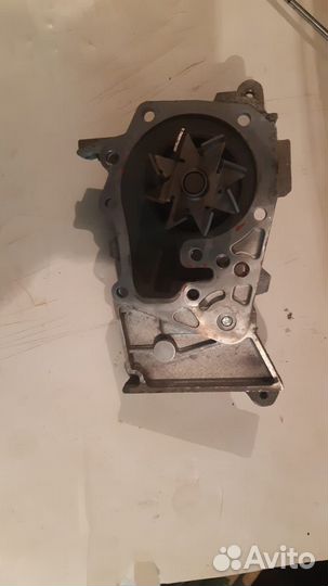 Водяной насос renault logan