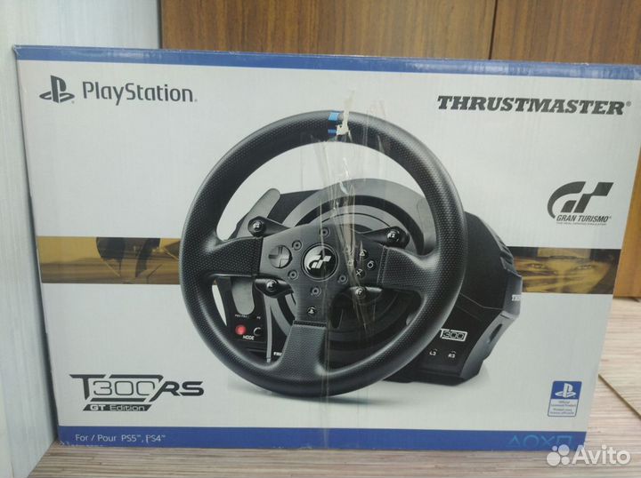 Игровой руль thrustmaster t300 rs gt edition.Ps/PC