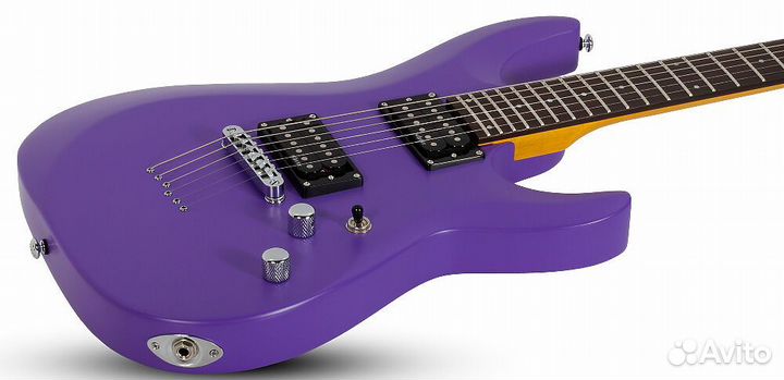 Schecter C-6 Deluxe Satin Dark Purple