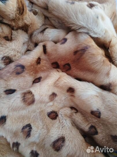 Покрывало из меха волка Tannerie de Callac 210x230