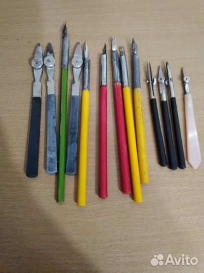 Перья плакатные