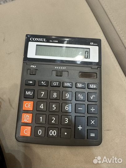 Калькулятор Consul CL-1200 отл сост